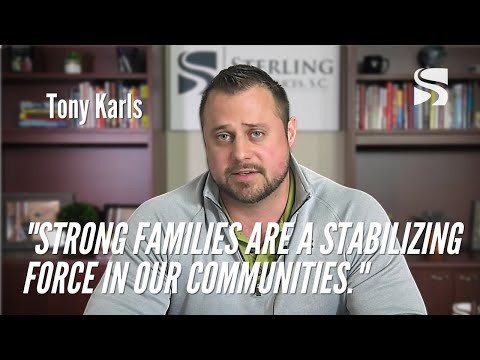 Tony Karls Discusses Strong Families, Strong Communities and Divorce