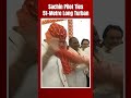Sachin Pilot Congress | Sachin Pilot Ties 51-Metre Long Turban While Campaigning  - 00:58 min - News - Video