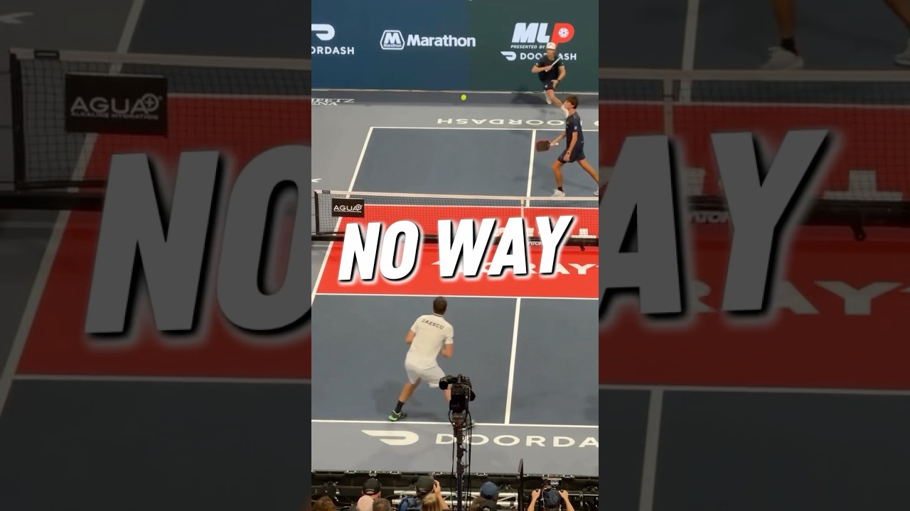When the world’s top players face off, you get see points like this 😮‍💨🎥: @MajorLeaguePickleball