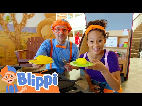 Blippi Visits the Southern California Children's Museum! | Fun and Educational Videos for Kids