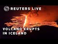 LIVE: Volcano erupts in Iceland