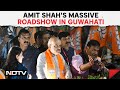 Lok Sabha Elections | Amit Shahs Massive Road Show In Guwahati, Assam