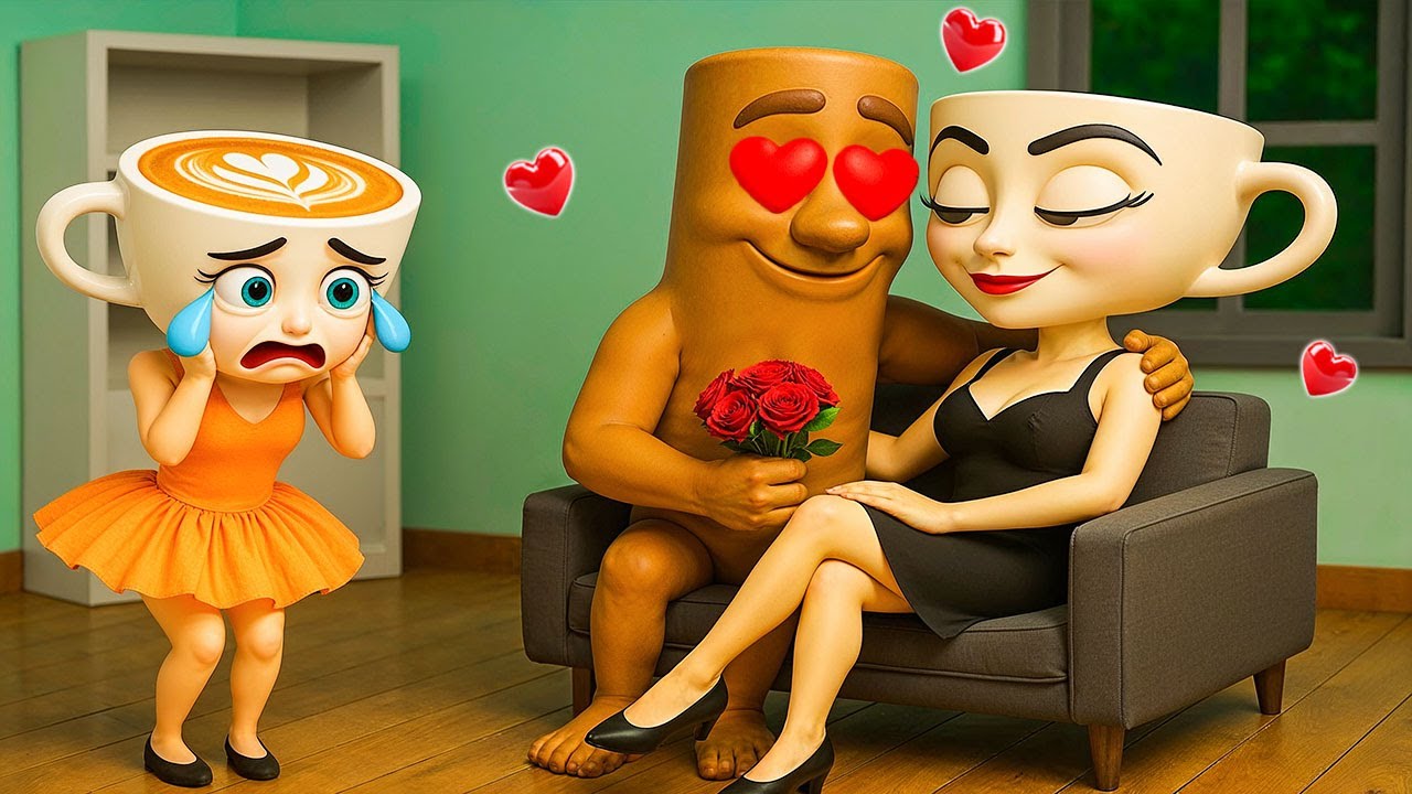 Ballerina Cappuccina Sad Story of Love with Tung Tung Sahur in Granny House! New Animation
