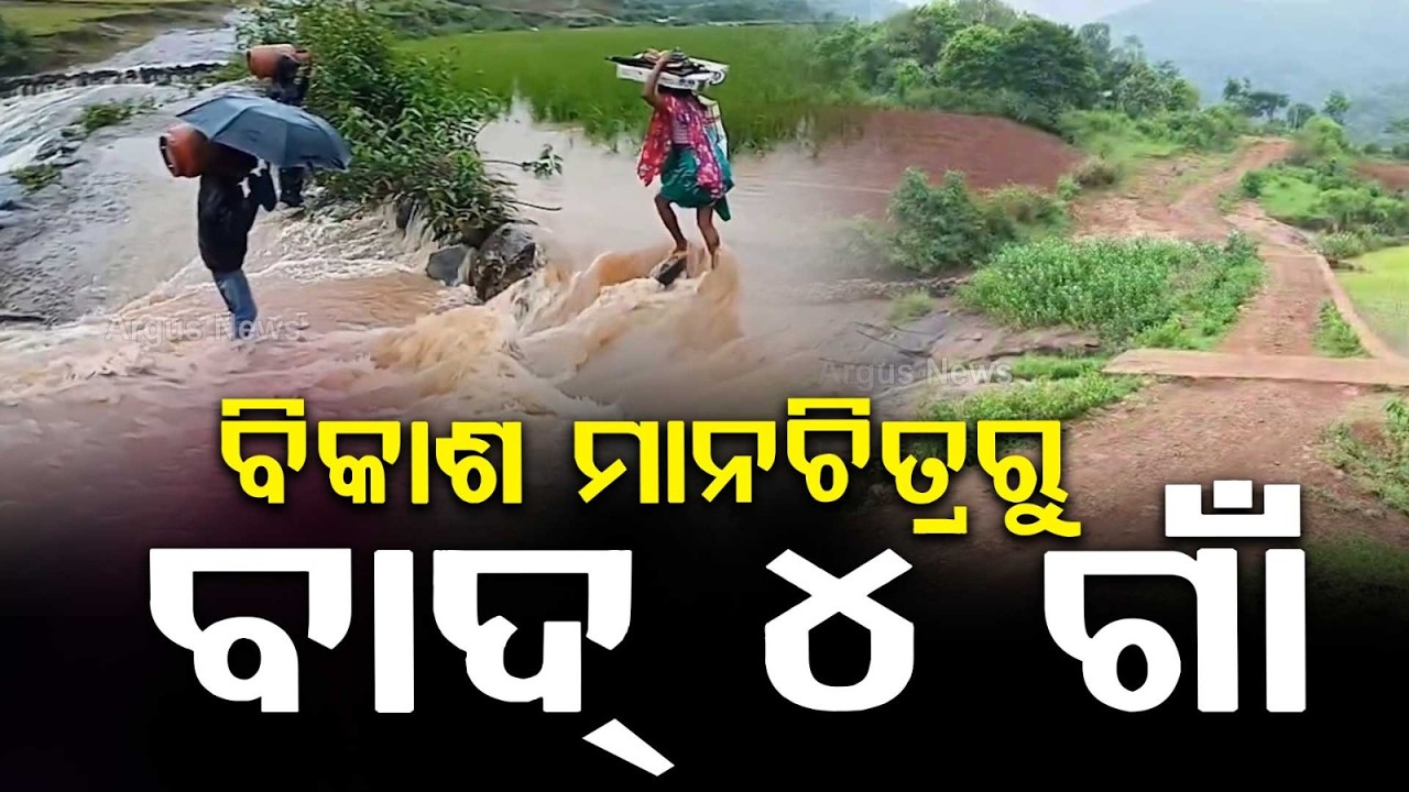 77 Years of Independence: No Road for Koraput Villages; Patients Carried on Cots | Argus News