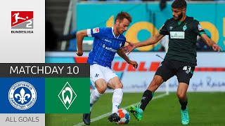 Pfeiffer rammed home victory | Darmstadt 98 — SV Werder Bremen 3-0 | All Goals | 2021/22