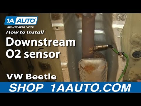 VW NEW BEETLE (MKIV) - 1.8 T - Downstream Oxygen (O²) Lambda Sensor Replacement