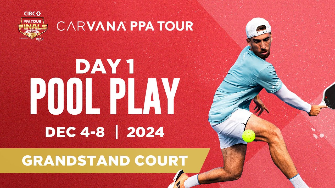 CIBC PPA Tour Finals presented by Roar Organic (Grandstand Court) - Pool Play Day 1