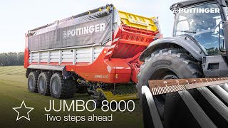 JUMBO 8000 loader wagon - Your advantages