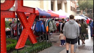 Biggest Retro thrifting carnival, pizza and ice cream  with TT in Sugarland Texas.