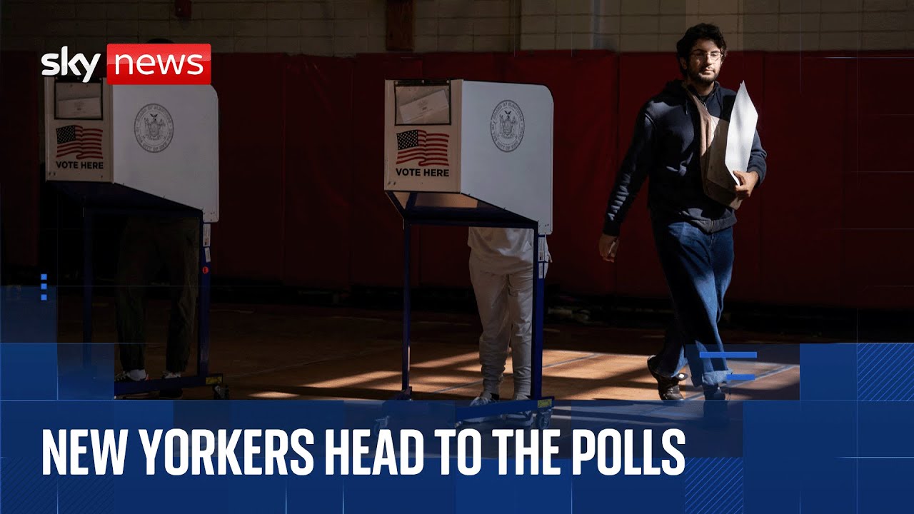 New Yorkers head to the polls as Mamdani, Cuomo and Sliwa battle to be next mayor