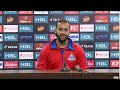 Karachi Kings captain Imad Wasim holds a pre-match press conference