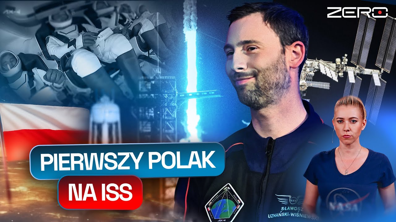 SŁAWOSZ UZNAŃSKI-WIŚNIEWSKI ZOSTAŁ 635 CZŁOWIEKIEM NA ORBICIE ZIEMI