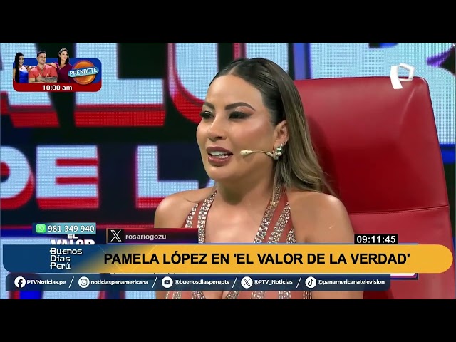 ¡La espera terminó! Pamela López habló de Christian Cueva y Pamela Franco en El Valor de la Verdad