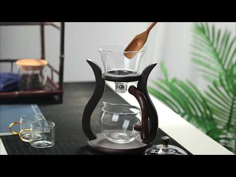 RORA Glass Teapot Deer Magnetic tea pots