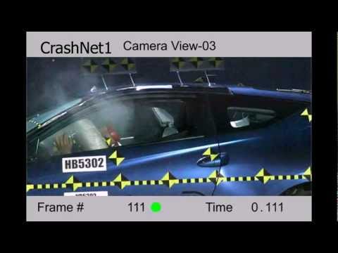 Video crash test honda cr-z od 2010
