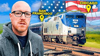 I Took Americas LONGEST Sleeper Train: 3 Days!