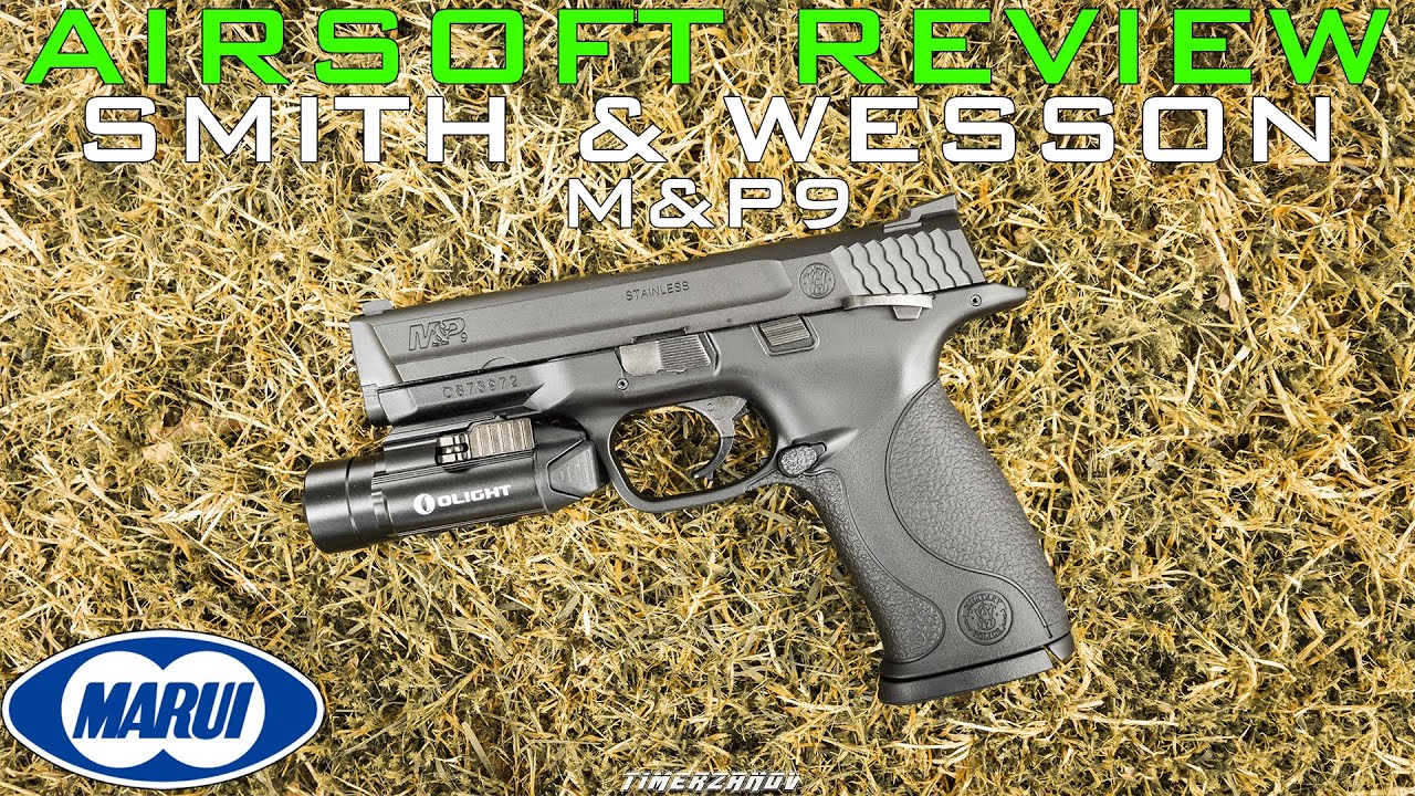 Airsoft Review #131 Tokyo Marui Smith & Wesson M&P 9 Gaz Blowback [FR]