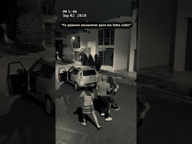 Querían secuestrarla… pero les faltó barrio 😂 |