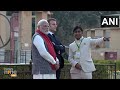 PM Modi and French President Macron visit Jantar Mantar | News9