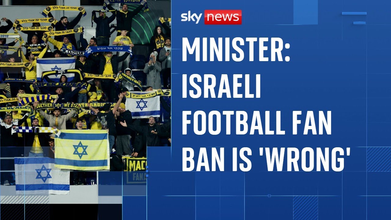 Maccabi Tel Aviv: Minister says police will have resources they need for match