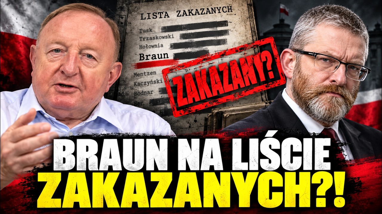 CZY GRZEGORZ BRAUN TRAFI NA LISTĘ ZAKAZANYCH OSÓB? WYBORY, CENZURA I PRZYSZŁOŚĆ POLSKIEJ POLITYKI
