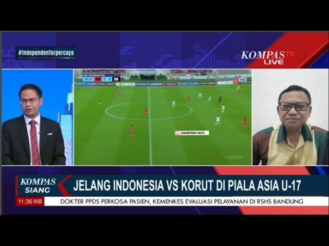 Jelang Indonesia vs Korut Di Babak 8 Piala Asia U-17, Seperti Apa harapan Pengamat Bola ?