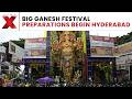 Hyderabad Ganesh Chaturthi: Devotees Flock To Himayat Nagar For Ganesh Idols | NewsX