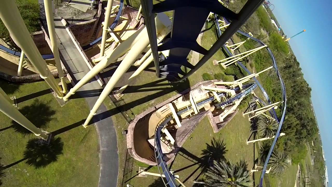 Montu Front Row GoPro POV Video