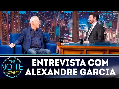 Entrevista com Alexandre Garcia | The Noite