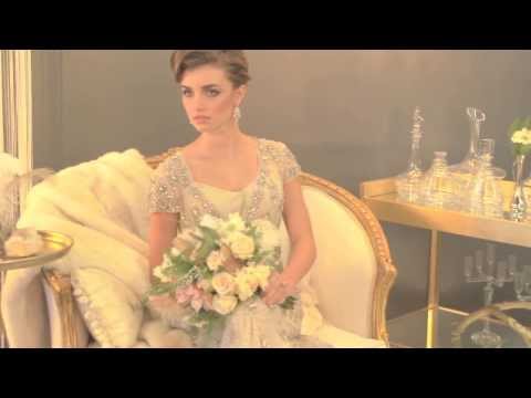 Vintage Wedding Fashion Photo Shoot Video -- mywedding.com