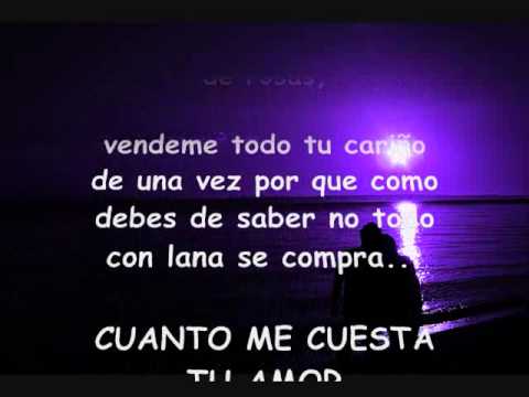 CUANTO ME CUESTA (letra) La Arrolladora Banda El Limón nuevo 2010