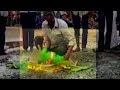 Karnataka: Babies rolled over hot coal during Muharram ritual