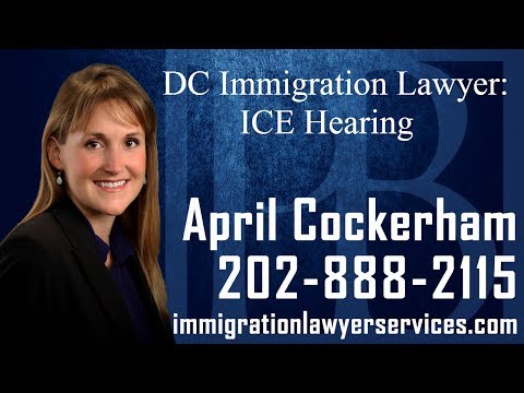 DC Immigration Lawyer April Cockerham explains important information you should know about ICE hearings, and obtaining bond at an ICE hearing. If your case is transferred to immigration court before you are able to obtain bond from the ICE officer who had your case, a bond hearing will be scheduled that will determine if you are eligible for bond, and how much that bond will be.