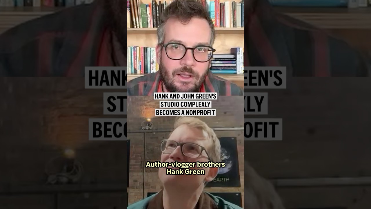 Hank and John Green's studio Complexly becomes a nonprofit