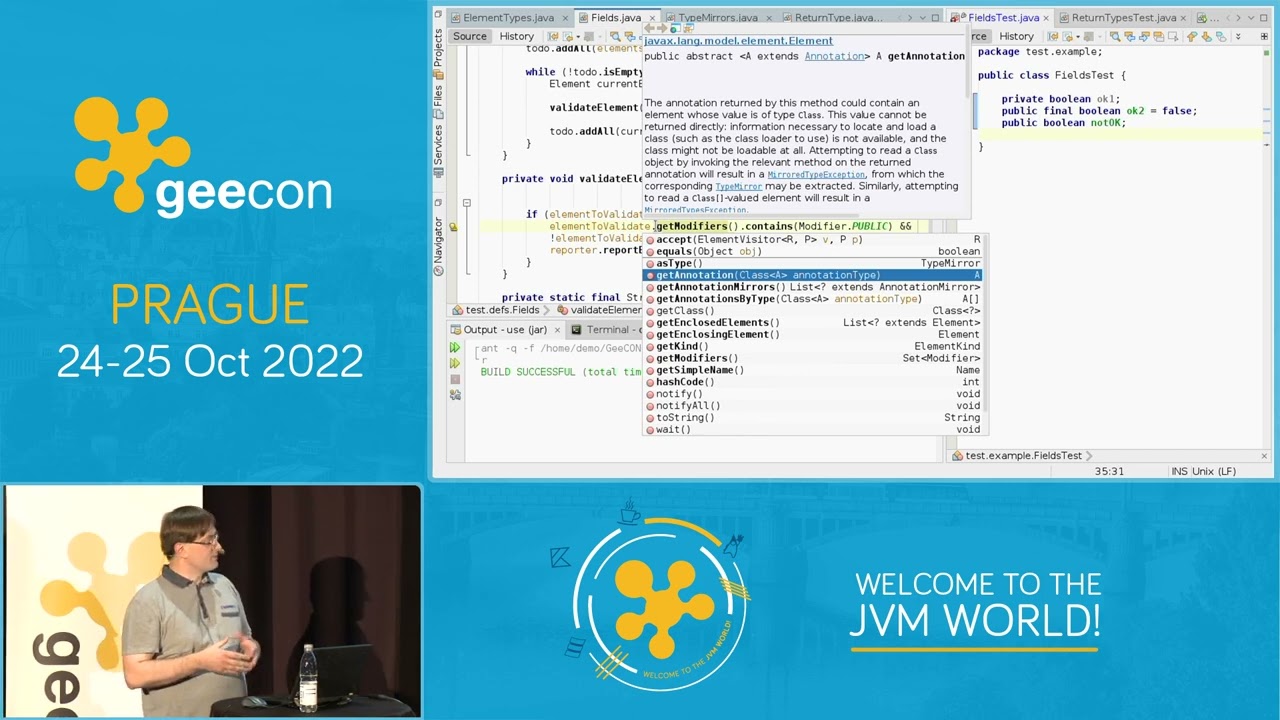GeeCON Prague 2022: Jan Lahoda - origin  code models in the JDK and their use