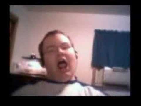 Fat Guy Singing On Youtube 45