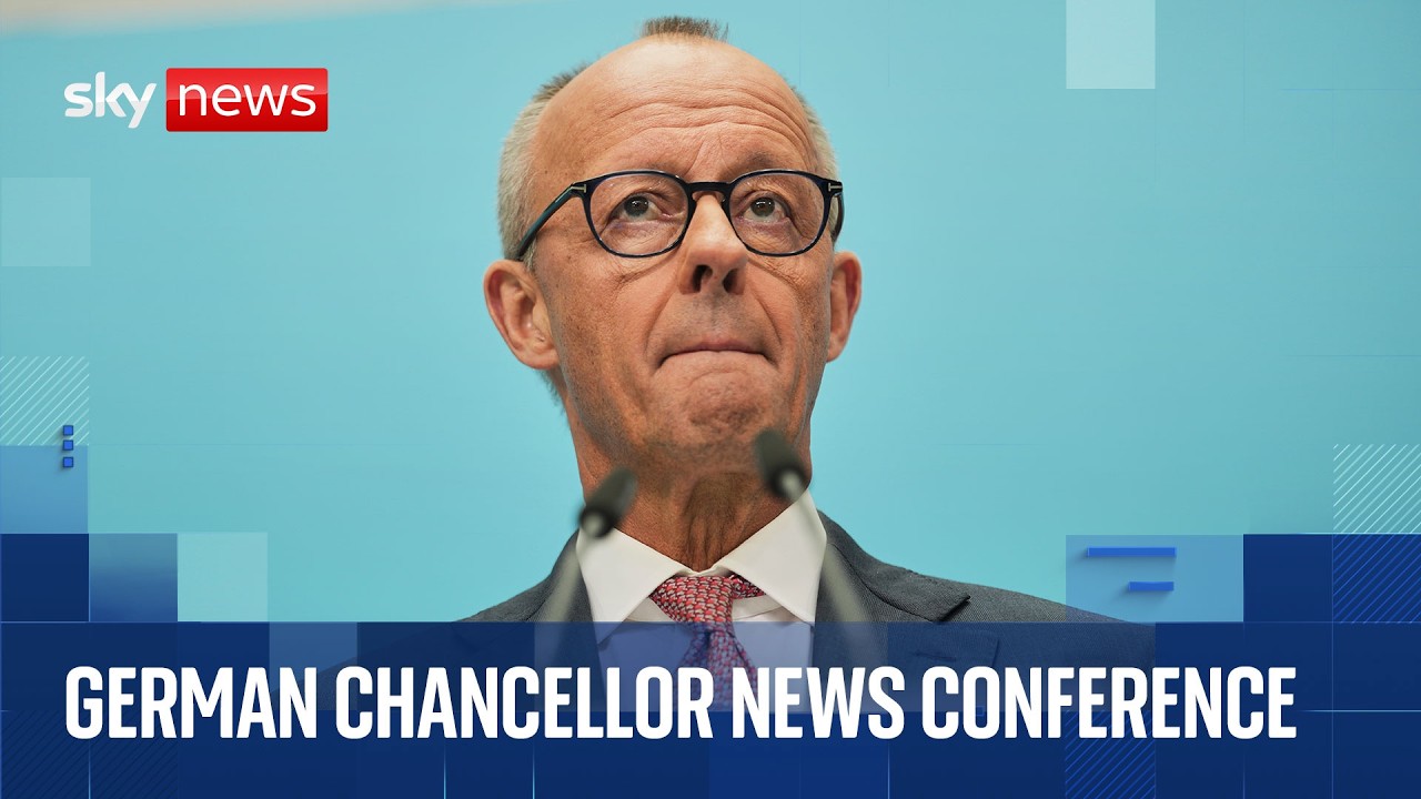 Friedrich Merz holds news conference after regional elections