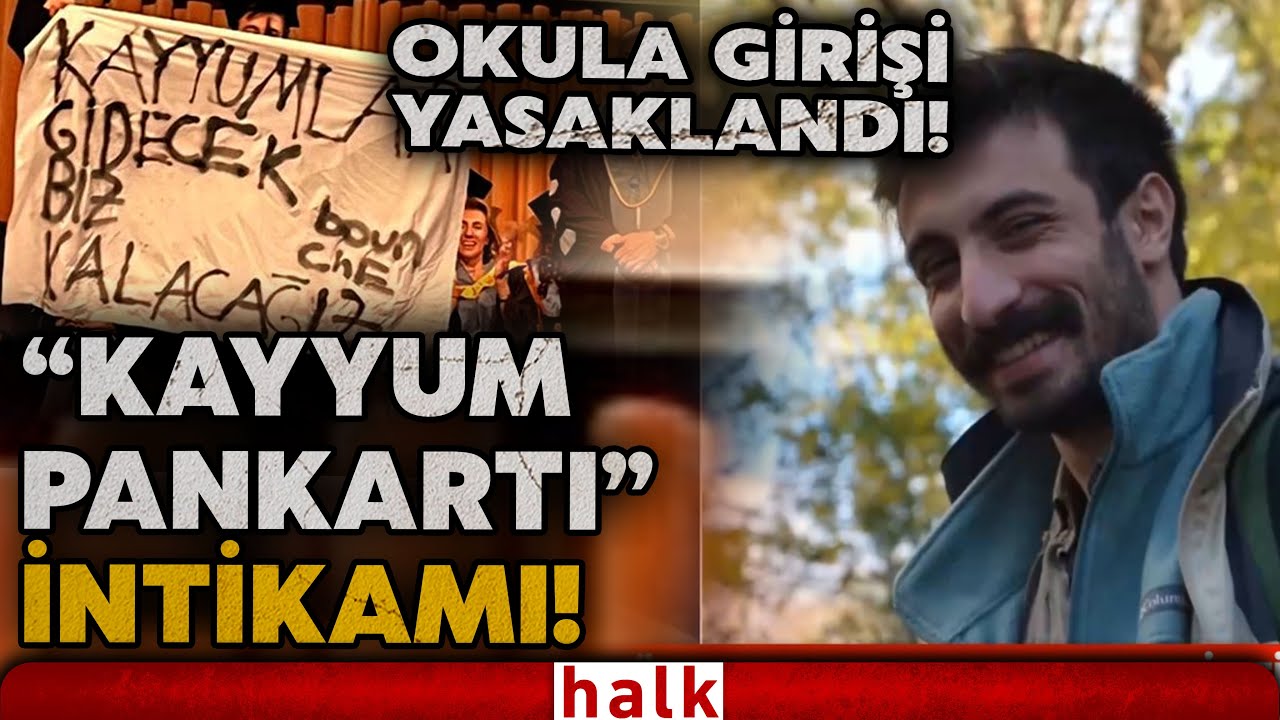 Boğaziçi mezuniyetinde "Kayyumlar gidecek, biz kalacağız" pankartı açan öğrenciye skandal ceza!