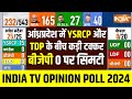 Andhra Pradesh Opinion Poll 2024: आंध्र प्रदेश की 25 सीटों पर किसके सर सजेगा ताज ? YSRCP | TDP