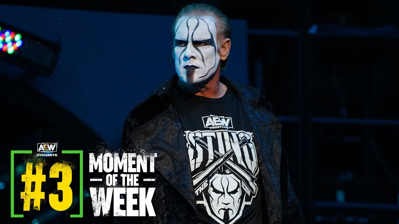 sting in aew wrestling