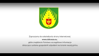Zapraszamy do obejrzenia filmu, z którego dowiecie się Państwo w jaki sposób funkcjonować będzie gos