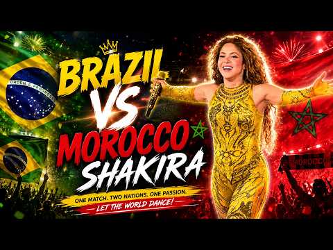 Shakira Style Brazil vs Morocco World Cup Anthem 2026 | Official Stadium Song