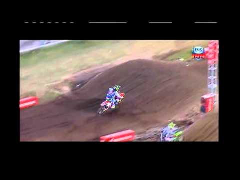 Trey Canard HUGE mistake Daytona Supercross 2013 RD10