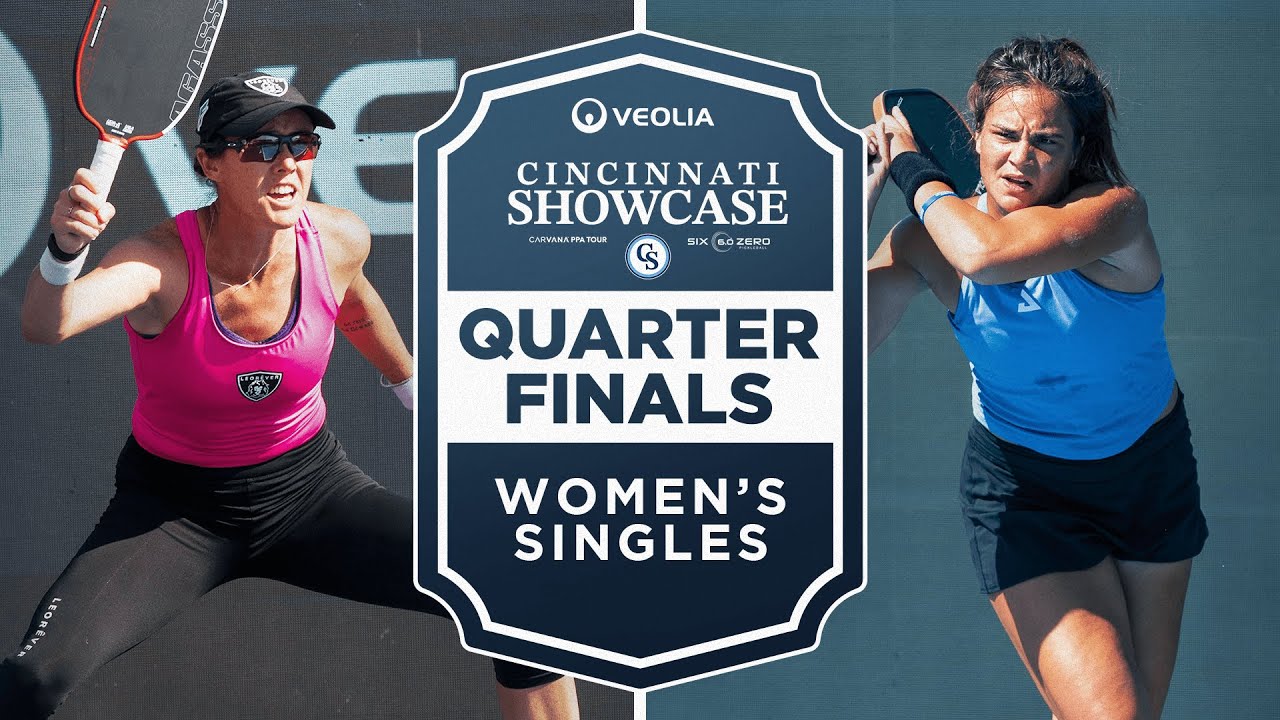 Kaitlyn Christian v Lea Jansen at the PPA Veolia Cincinnati Showcase