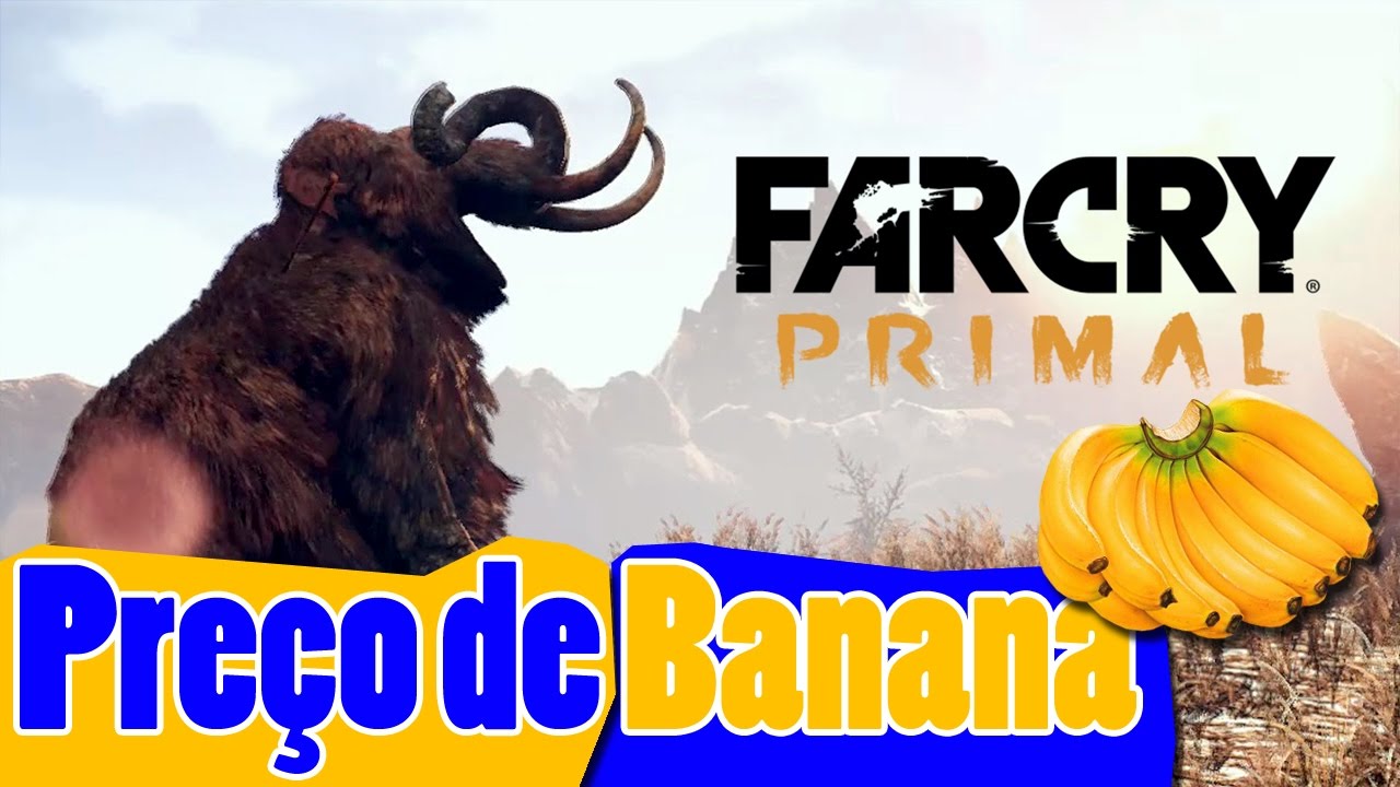 COMPREI FAR CRY PRIMAL MUITO BARATO - PS4 - Gameplay do Boy