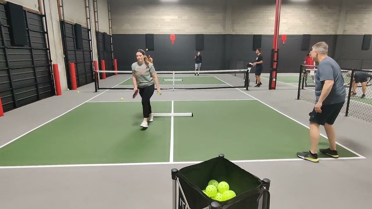 Pickleball Masterclass on Groundstrokes in a Group Lesson