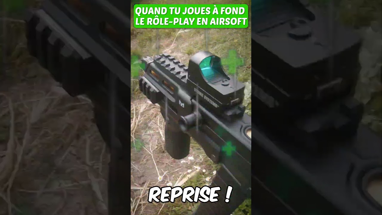 Partie d'airsoft Rôle-Play #airsoft #airsoftvideo #airsoftgameplay