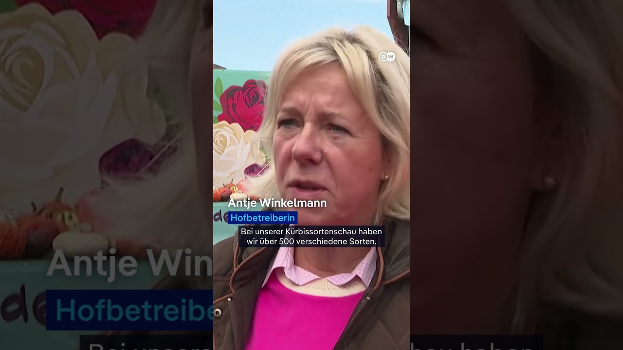 Kürbisshow in Brandenburg feiert Powerfrauen | DW Nachrichten