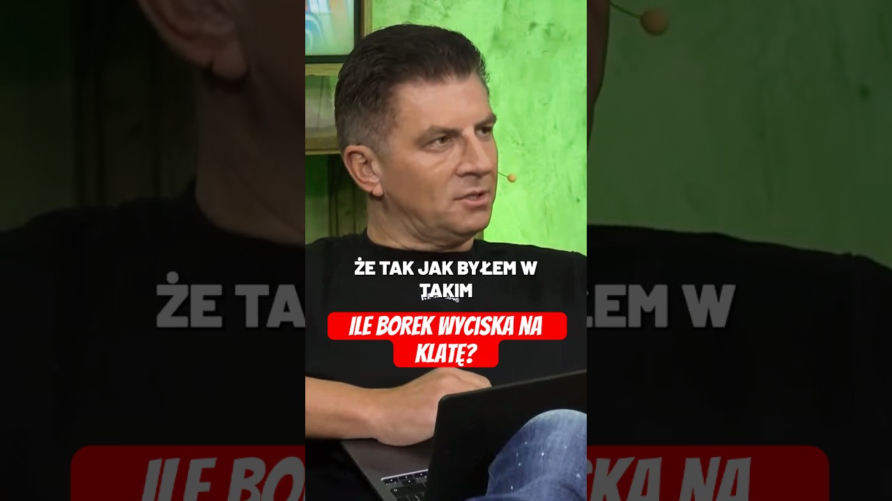 Ile borek wyciska na klatę? #shorts