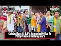 Arunachal Election Results | Celebrations At BJPs Arunachal Office As Party Crosses Halfway Mark  - 01:41 min - News - Video